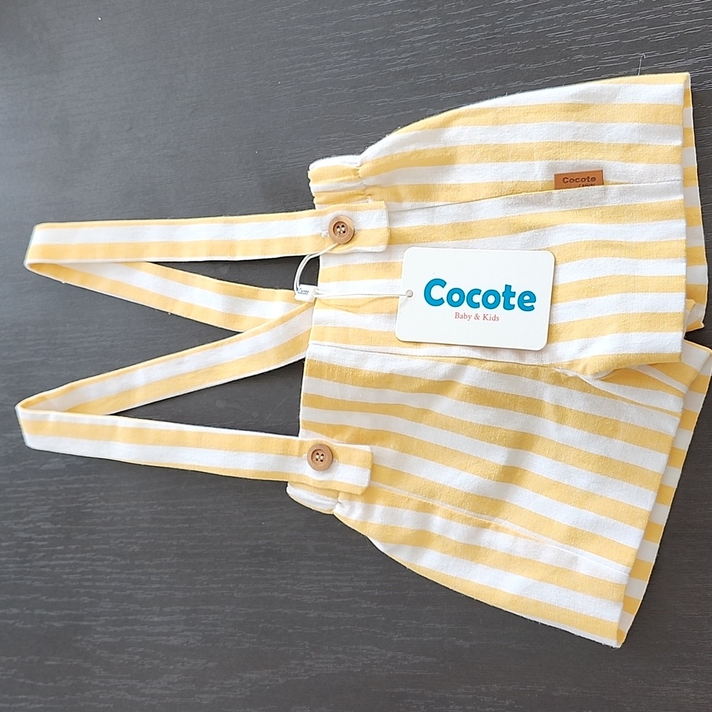 Cocote yellow & white romper